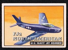 1952 Topps Wings - Friend or Foe R707-4 FJ2 North American #137 0nr3
