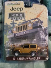 Greenlight 2011 Jeep Wrangler 70th Anniversary Series Gold Brown 1:64 Hard Top