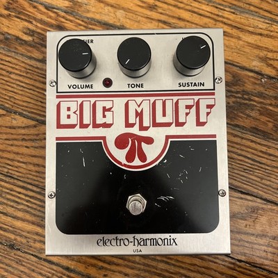 Used Electro-Harmonix EHX Big Muff Pi Distortion Sustainer Effects Pedal