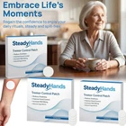 10x Steadyhands Tremor Control Patch,Steady Hands Control Patch ,Hand Stabilizer