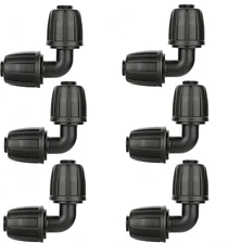 1/2 Inch Drip Irrigation End Caps & Plugs - Leak-Proof, UV Resistant Polypropyle