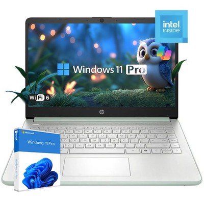 HP 14 Laptop 14'' HD 4 core Intel Processor N150 UPTO 16GB RAM 128eMMC Windows 11