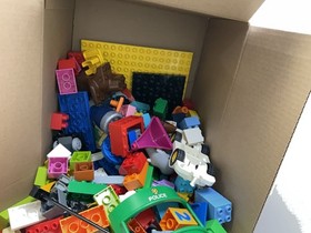 Lot of 10lbs of Assorted Lego Duplo Building Pieces