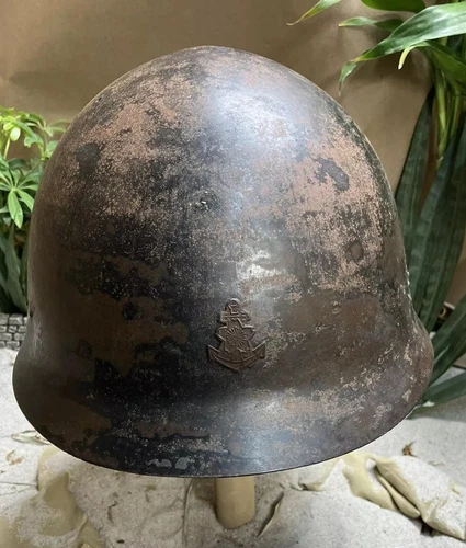 Japanese WW2 WWII Naval Helmet Original Japan Navy Military Relic