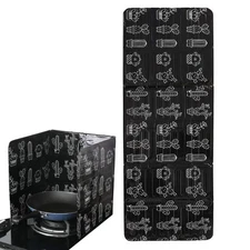 Aluminum Foil Kitchen Cooking Frying Pan Oil Splash Anti Splatter Guard Shield