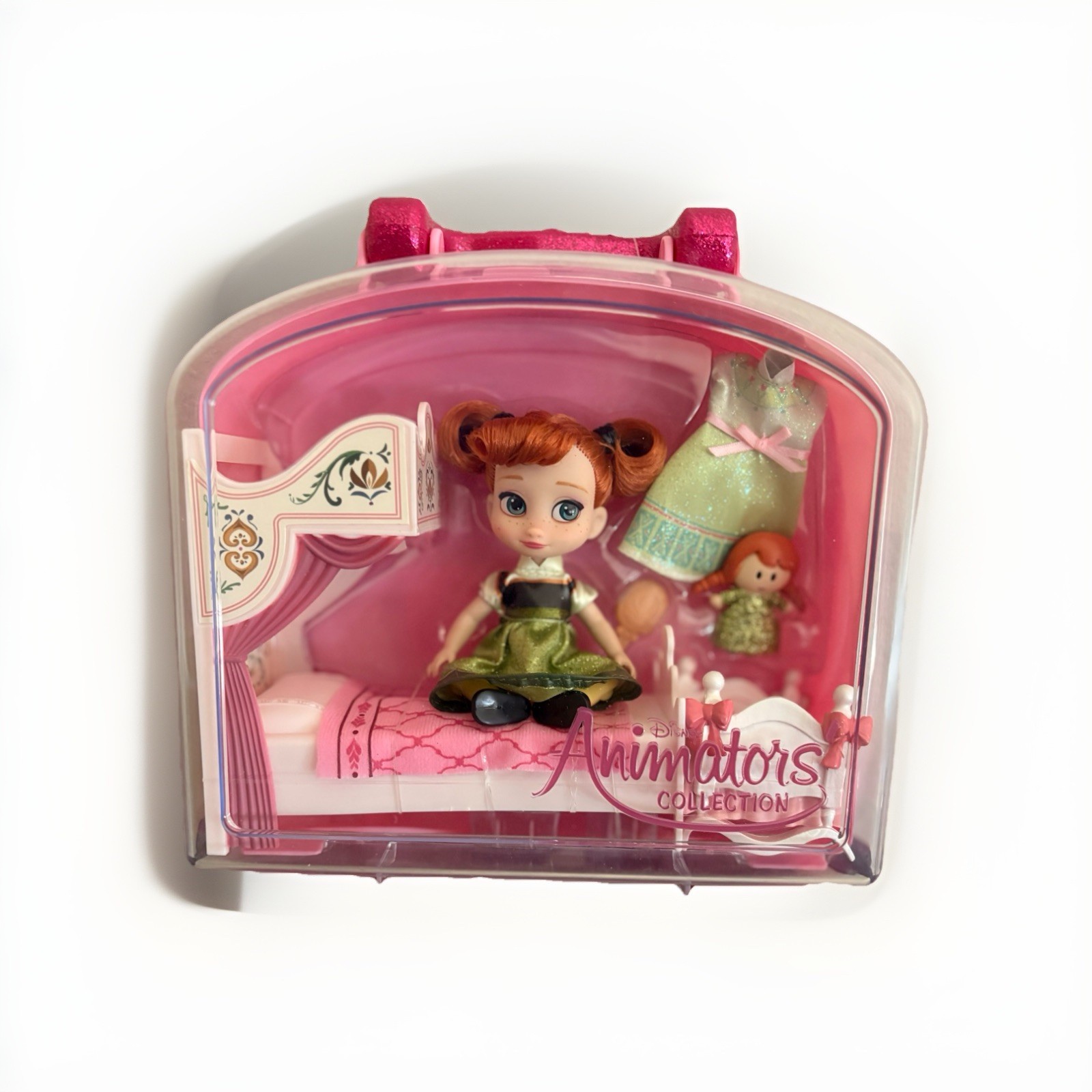 Disney Animators Collection Anna Mini Doll Playset With Carrying Case