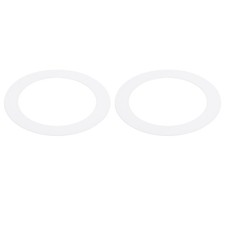 2pcs, Metal Goof Trim Ring 4.53" OD 3.58" ID Circular Ceiling Light Trims Ring