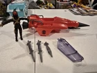 Vintage 1988 GI Joe Cobra Stellar Stiletto w/ Star-Viper