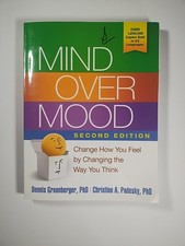 Mind Over Mood 2nd Edition Greenberger Padesky CBT Workbook 2016