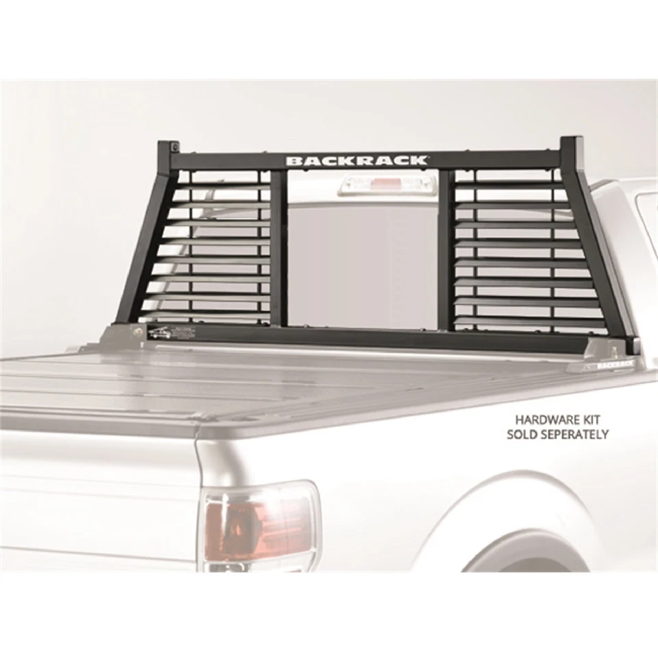 BackRack Black Powder Coat Half Louvered Rack for F-250 F-350 Super Duty 147LV - Imagem 2 de 4
