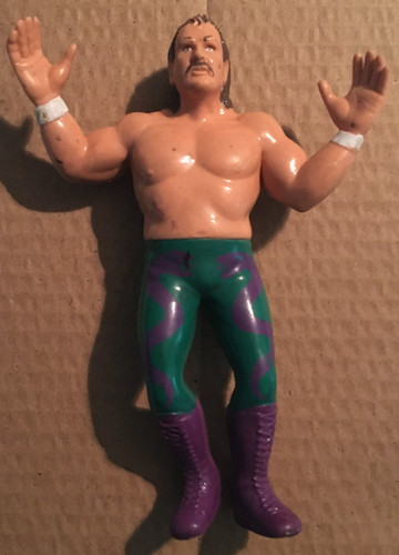 Vintage 1987 LJN WWF Jake The Snake Roberts Wrestl...