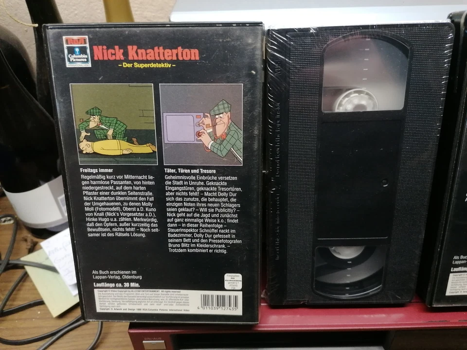 2 VHS RARITÄTEN: NICK KNATTERTON 1 & 2 (1978) BEIDE OVP!! - Bild 2 von 3
