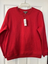2 Style Co long sleeve crewneck sweatshirts, small, created for Macy's