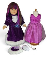 American Girl Doll Customized Kit Kittredge OB Victorian Outfit  Bonuses EUC