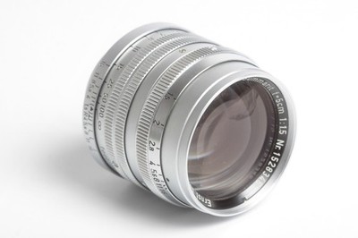 Leica Leitz Summarit 1,5/50 Standard Lens f/1,5/50mm M39 Screw Mount