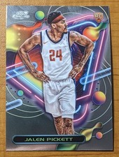 Jalen Pickett 2024 Topps Cosmic Chrome Rookie Card RC #179 Denver Nuggets 