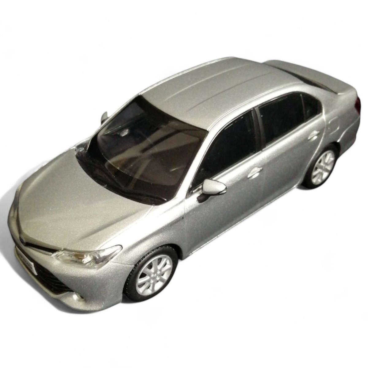 Toyota Corolla Axio Silver Metallic Car Train | eBay