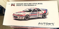 AUTOart Millennium 1:18 Nissan Skyline GT-R R32 Group A 1990 Reebok #1