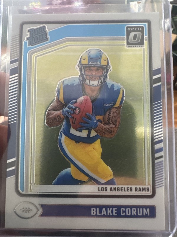 2024 Panini Donruss Optic - Rated Rookie Blake Corum #208 (RC)
