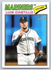 LUIS CASTILLO  MARINERS 2026 TOPPS HERITAGE SP #24