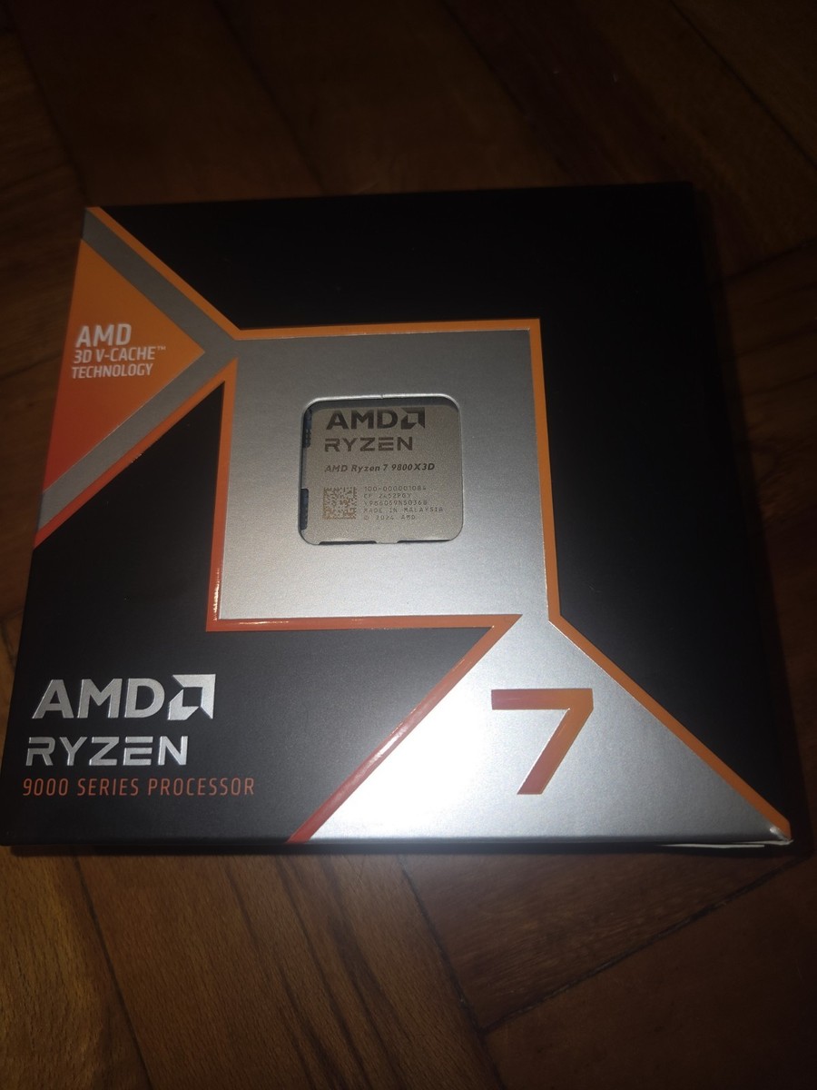 【中古】AMD Ryzen 7 9800X3D AMD 〔中古〕AMD Ryzen 7 9800X3D W/O Cooler（中古1ヶ月保証