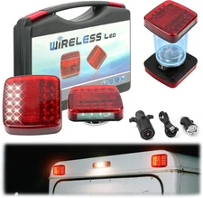 2 sets Wireless Trailer Lights Kit