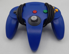 Nintendo N64 Original OEM N64 Controller Blue