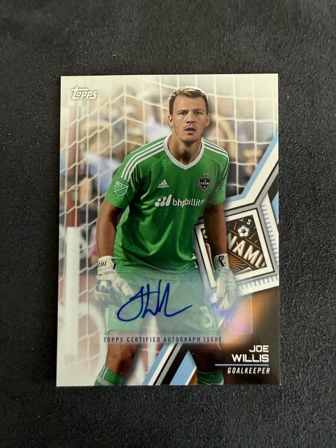 2018 Topps MLS - Joe Willis #127 Base Autograph