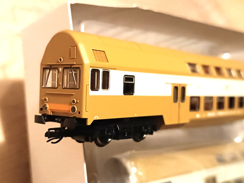 Spur TT, Roco, 6280012, Doppelstockwagen DR Ep IV, EXKLUSIVMODELL | Condition: Neu