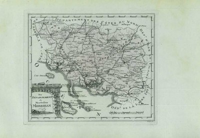 Map of Brittany