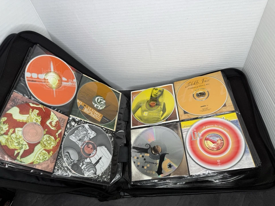 130+ Rock Metal CD Lot 90s 2000s Grunge Alt Korn Slipknot Ozzy Binder Book Foto 4 de 4