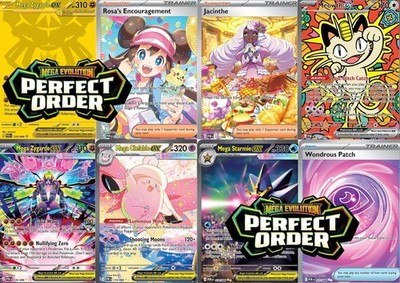 Pokemon Mega Evolution Perfect Order MINT