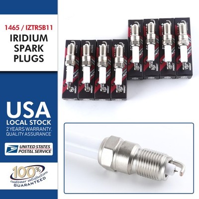 Set of 8  Iridium Spark Plug Platinum 1465 for Buick Cadillac Chevrolet New