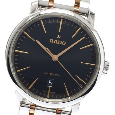 RADO DiaMaster XL R14077163 Date black Dial Automatic Men's Watch_947455