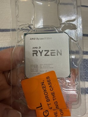 AMD Ryzen 5 5500 R5 5500 3.6 GHz 6-Core 12-Thread CPU Processor 7NM L3=16M