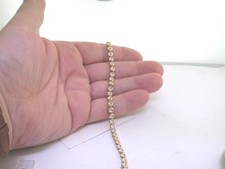 Brillant Tennis Armband 585 Gelbgold 14Kt Gol...
