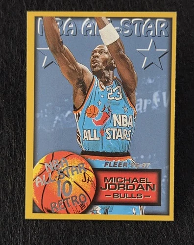 1996-97 Fleer - NBA All-Star Retro Michael Jordan #282