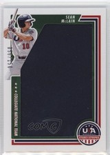 2022 Panini USA Baseball Stars & Stripes Jumbo Relics 56/150 Sean McLain 0s55