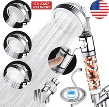 Setting High Pressure Shower Envy Shower Head with Beads Water Saving Durable