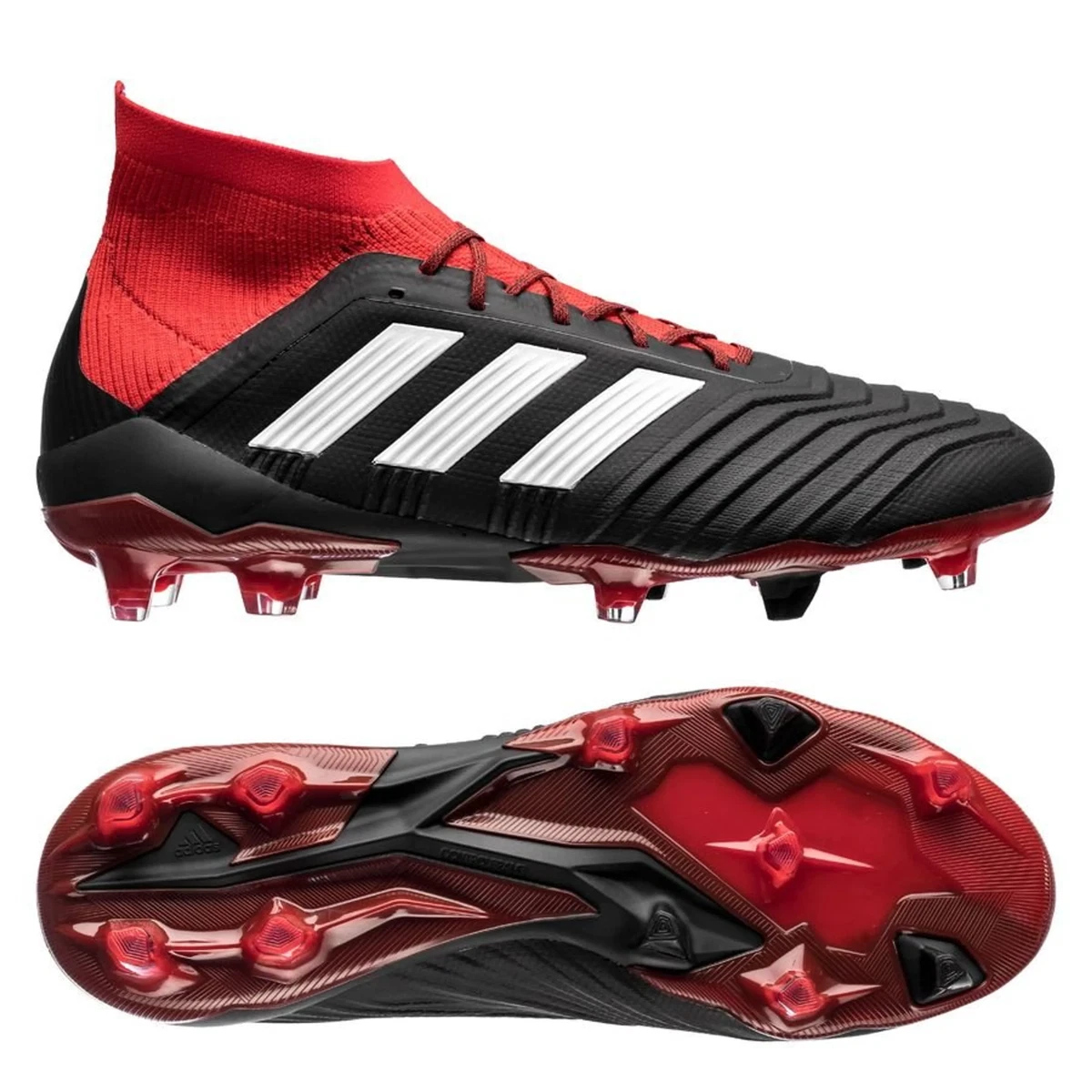 adidas Predator 18.1 FG Black Red for Sale | Authenticity