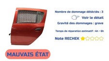 Porte arrière et accessoires Dacia SANDERO