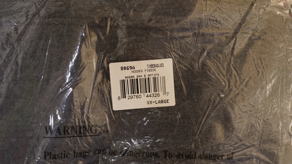 Sudadera con capucha vintage 2006 Reebok NBA Minnesota Timberwolves Fusion XXL nueva sellada Foto 2 de 4