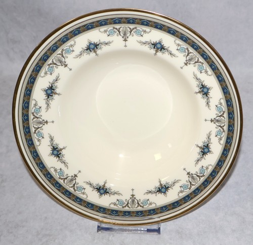 Minton Grasmere Blue Large 9” Rim Soup Bowl | Multiple Available