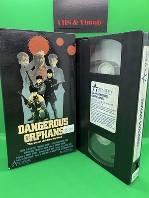 Dangerous Orphans (VHS, 1987) Rare Cult Academy Full Flap Release