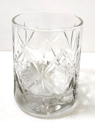 Dewar's Scotch Whisky Rocks Glass, Old Fashion or Lowball Glass