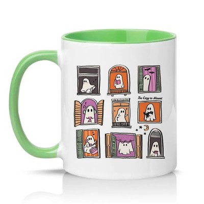 Too Easy To Haunt Unisex 11 Unzen Keramiktasse Niedlicher Geist Halloween
