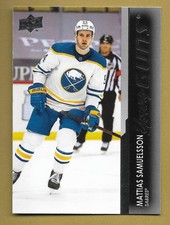 MATTIAS SAMUELSSON 2021-22 UPPER DECK YOUNG GUNS ROOKIE RC CARD #230 NHL. rookie card picture