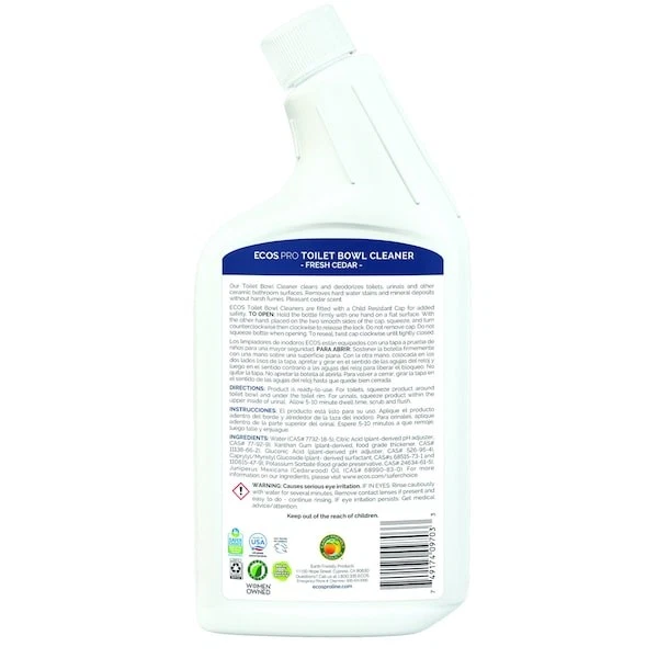 Ecos Pro Pl9703/6 Toilet Bowl Cleaner, Pk6 - Image 4 of 4