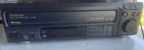 Panasonic LX-H670 Multi Laser Disc Player getestet und funktionsfähig ohne Fernbedienung!