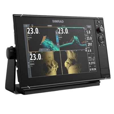 NSS12 evo3S Echolot Chartplotter 12'' Display mit GPS, Wi-Fi und Weltkarte